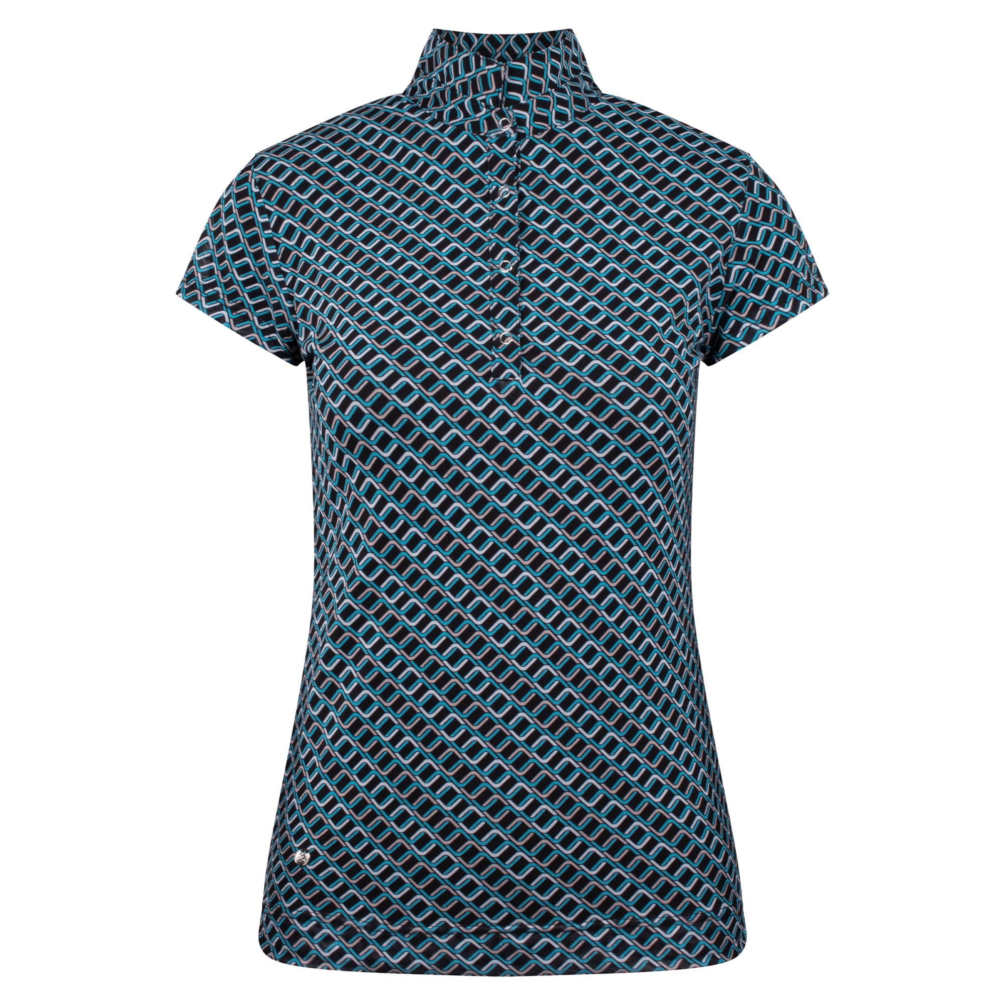 Daily Sports Valente Ladies Golf Polo Shirt Geo Tribe